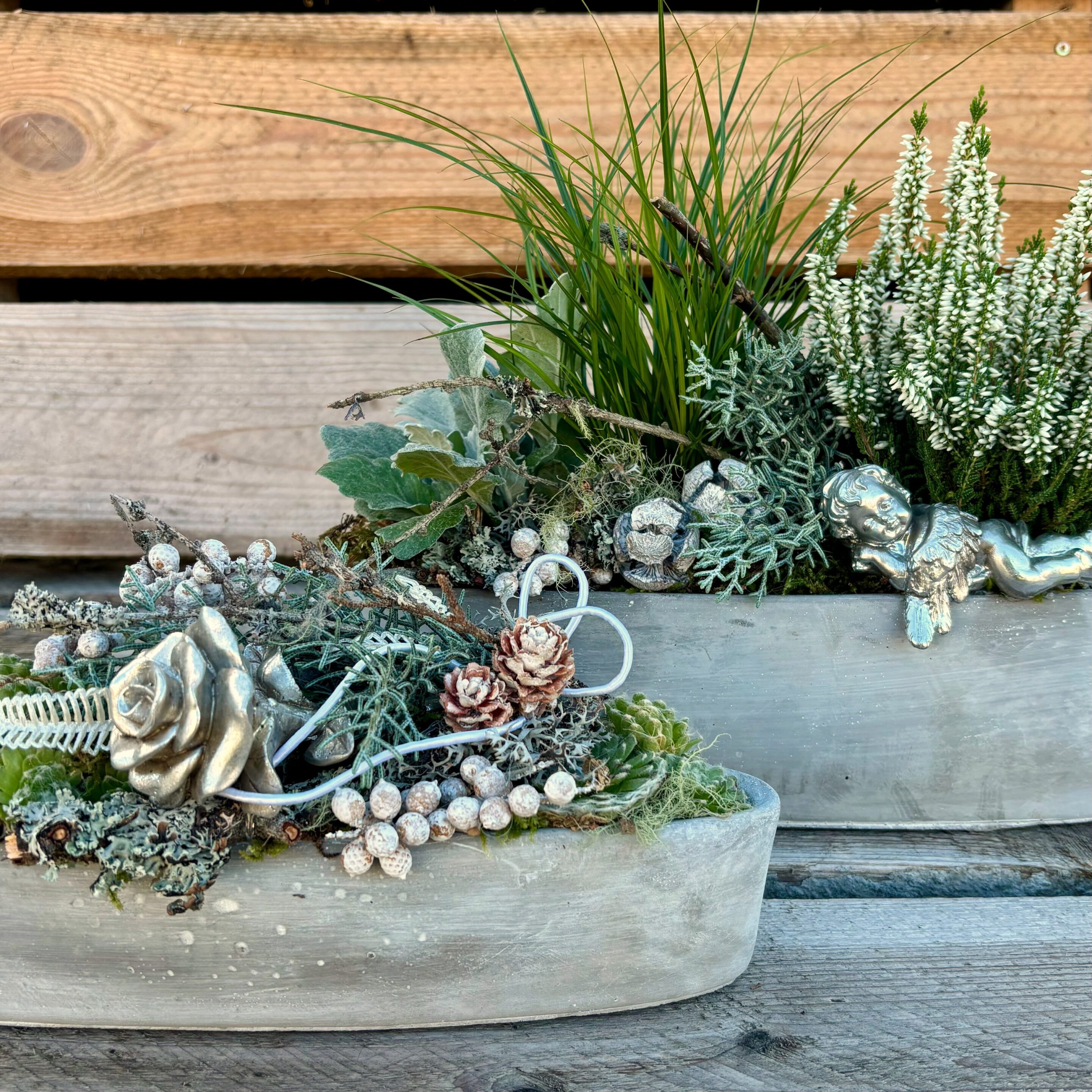 Jardinere grau